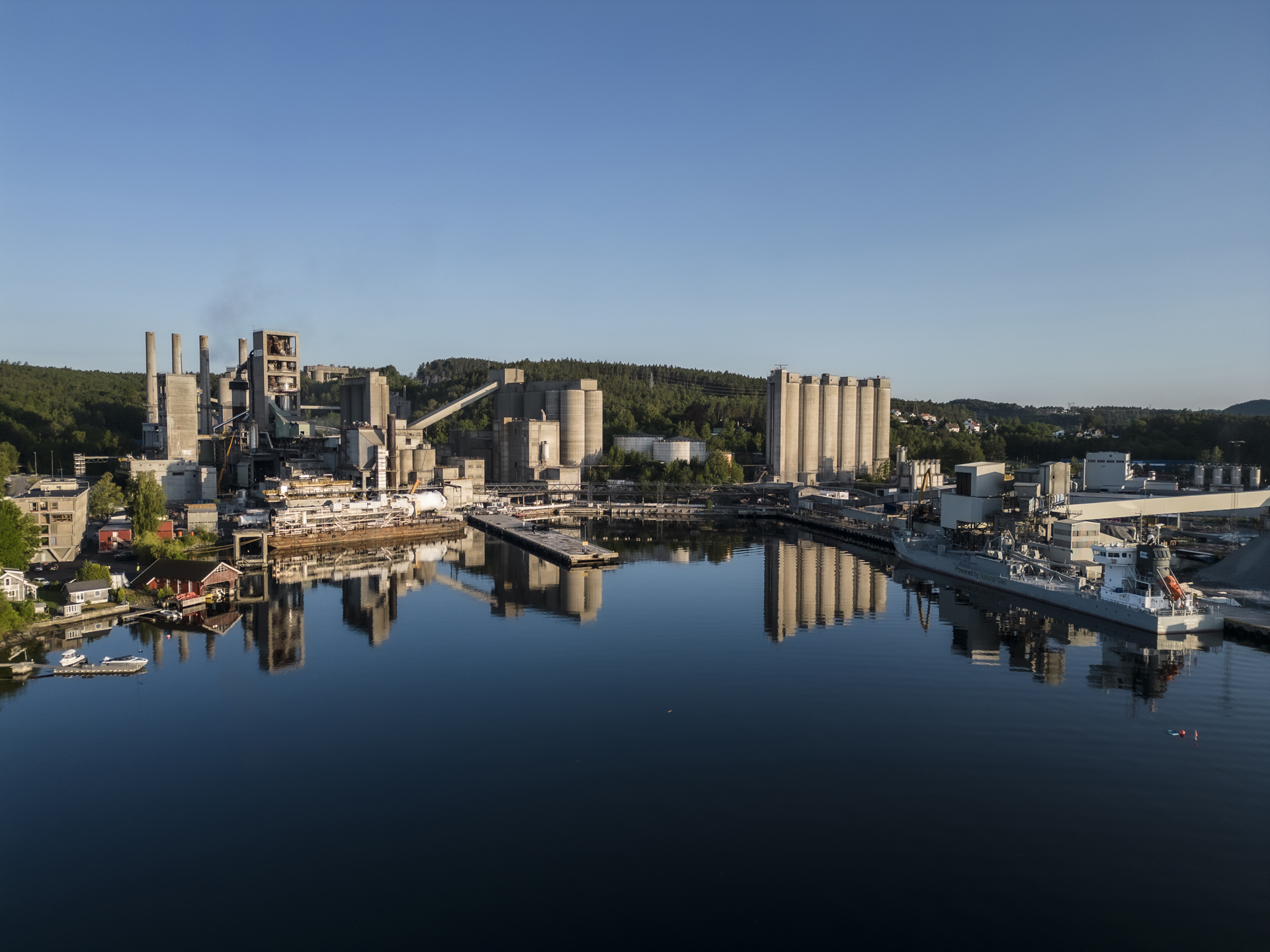 Brevik cement plant