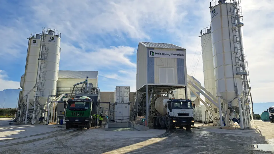 Impianto di calcestruzzo per l'AV/AC Salerno -Reggio Calabria