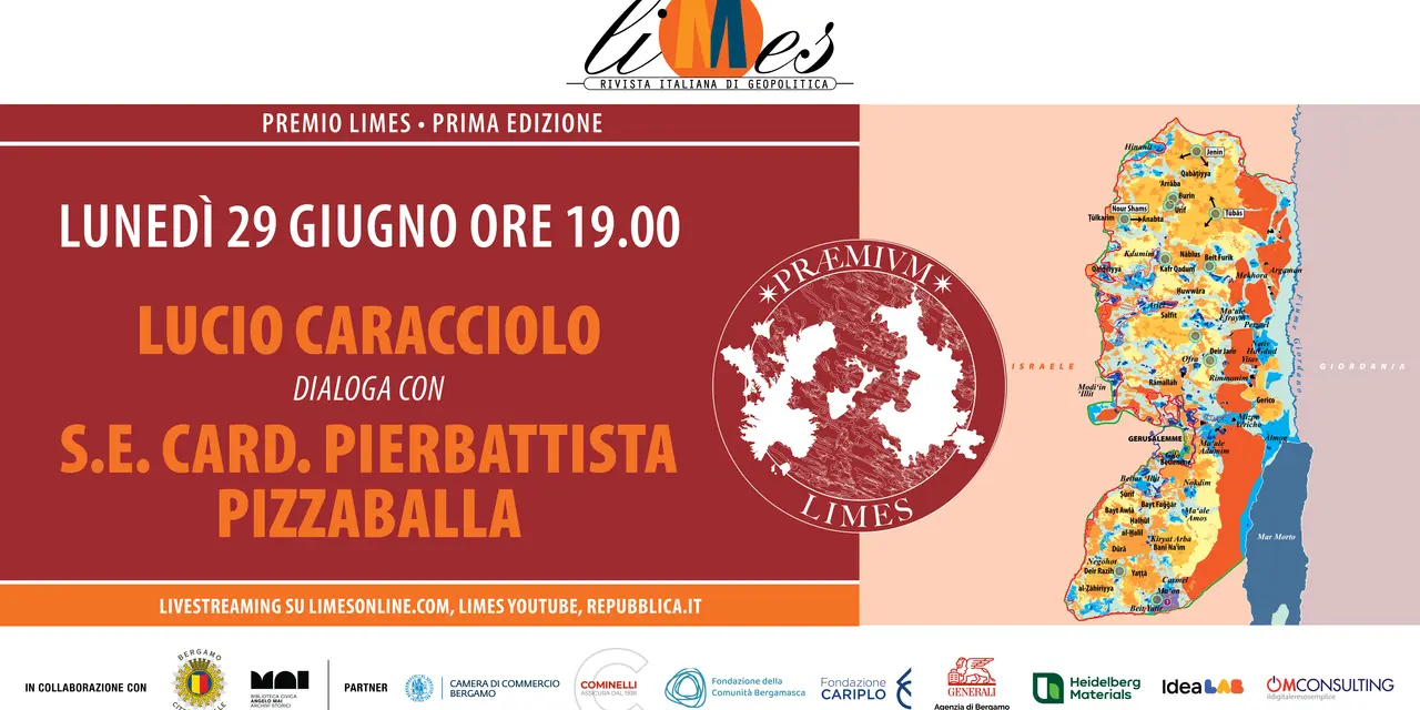 Premio Limes - Prima Edizione. Lucio Caracciolo e S.E. Card. Pizzaballa