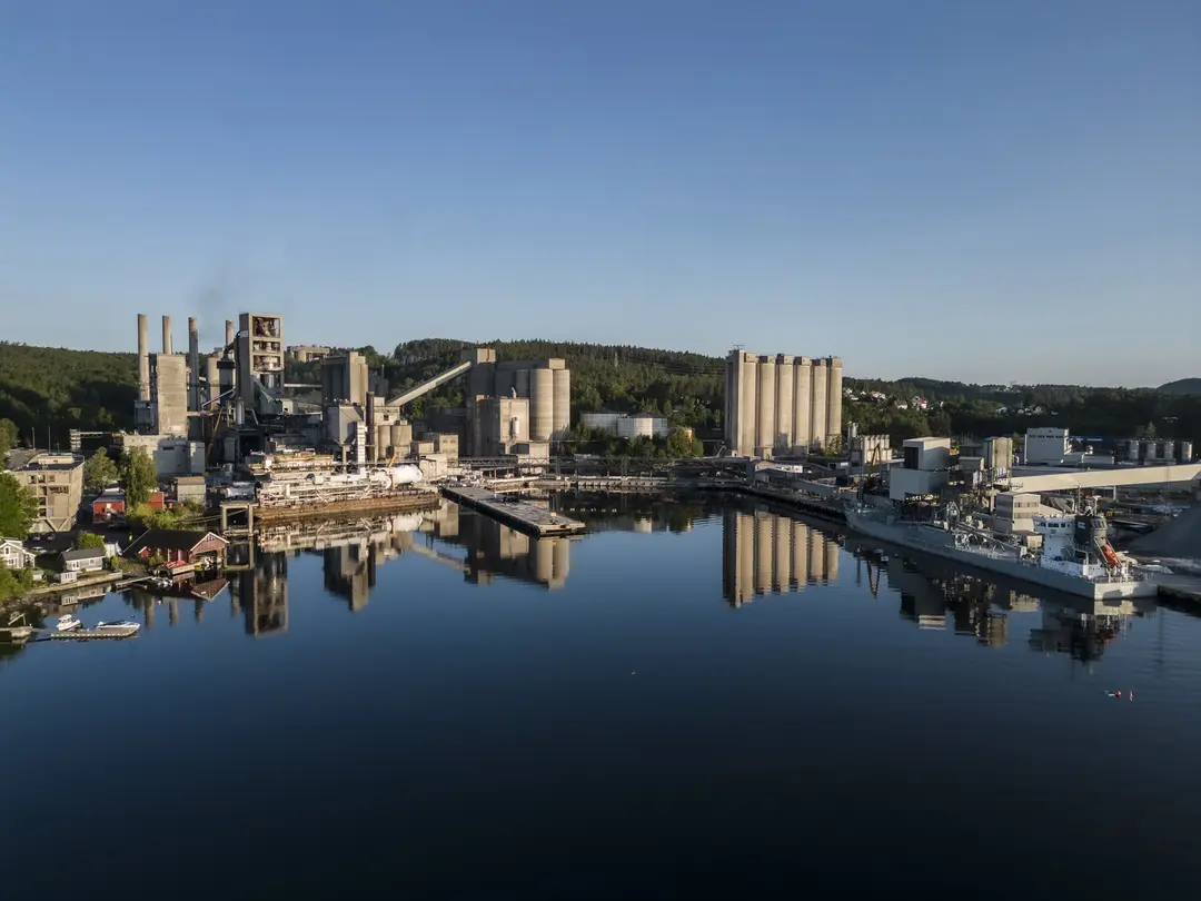 Brevik cement plant