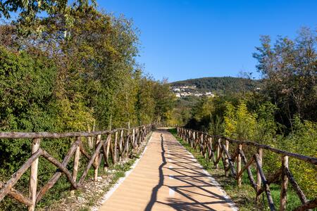 Pista ciclabile Parco Lavino in i.idro DRAIN